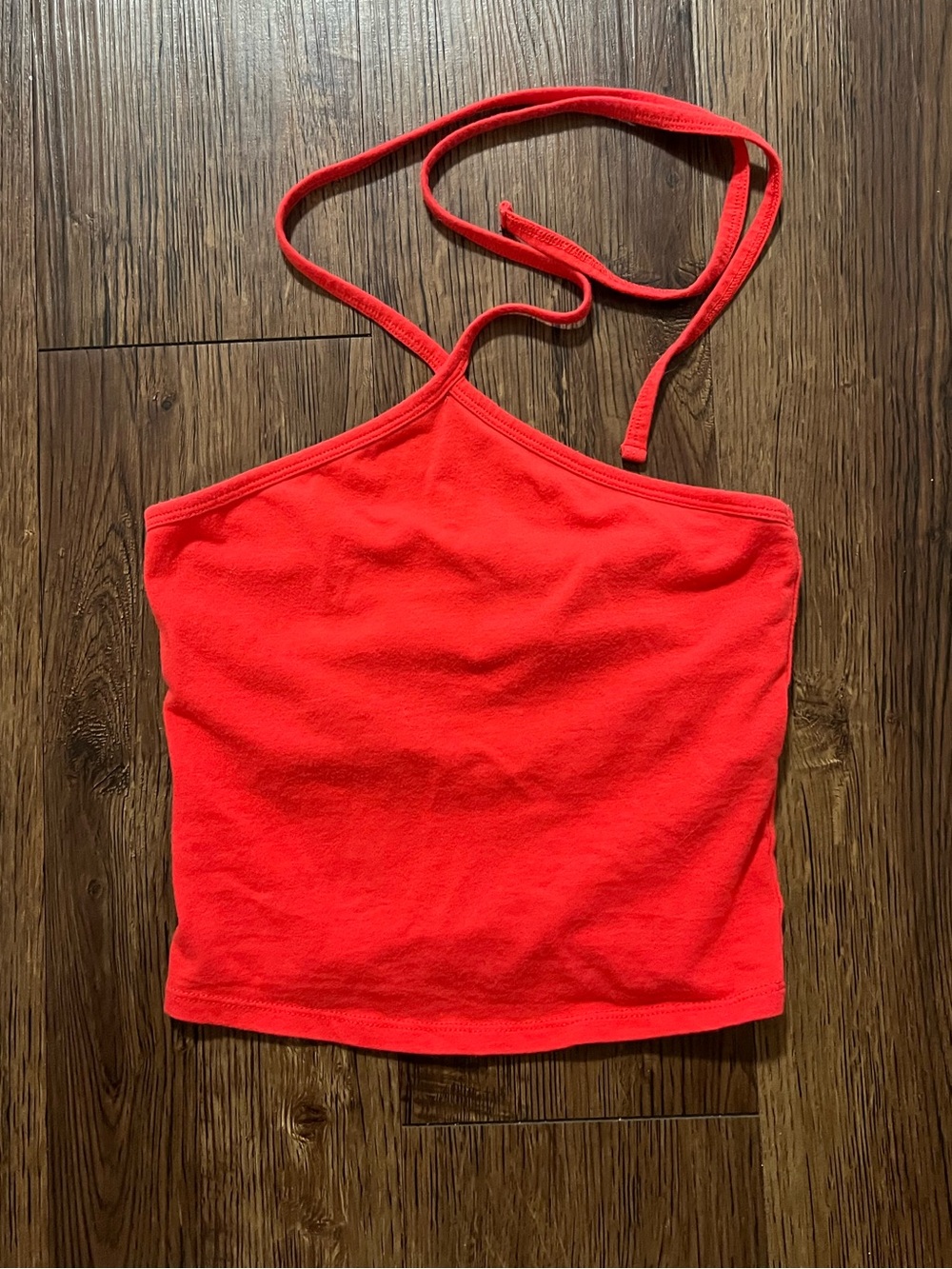 Hollister Red Halter Top